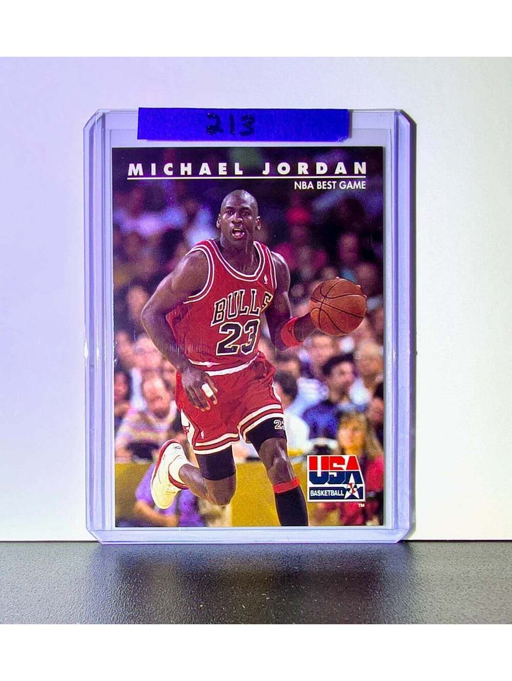 Michael Jordan 1992 SkyBox USA #40 Basketball Card Chicago Bulls